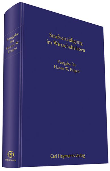 Produktbild: Strafverteidigung im Wirtschaftsleben