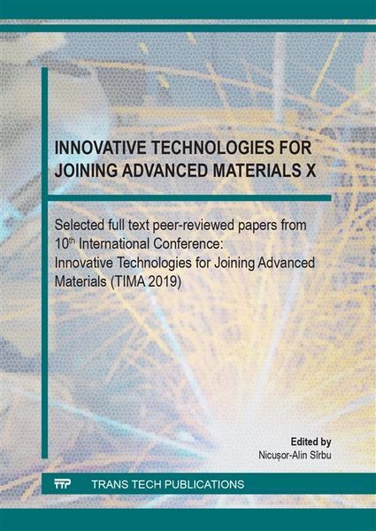 Produktbild: Innovative Technologies for Joining Advanced Materials X