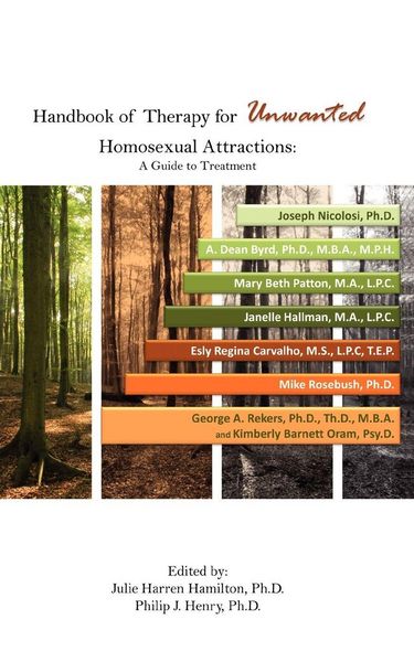Produktbild: Handbook of Therapy for Unwanted Homosexual Attractions