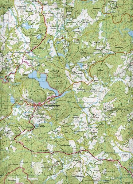Produktbild: Roy&egrave;re-de-Vassivi&egrave;re.Gentioux-Pigerolles 1:25 000