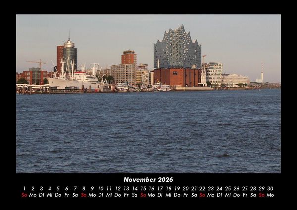 Produktbild: Hamburgs Sch&ouml;nheit 2026 Fotokalender DIN A3