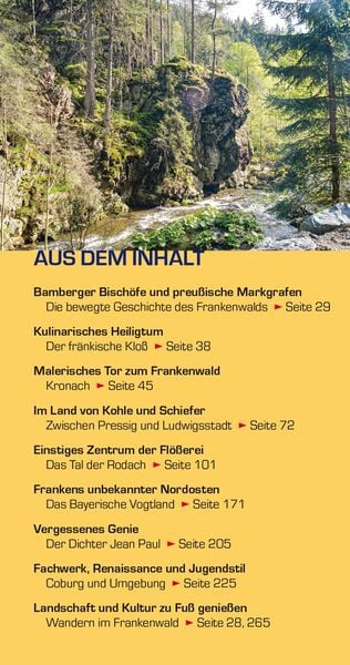 Produktbild: TRESCHER Reisef&uuml;hrer Frankenwald