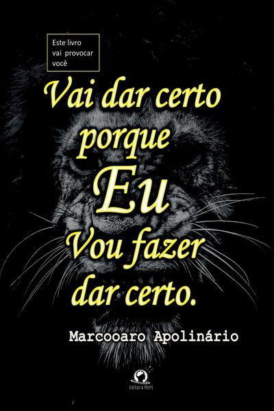Produktbild: Vai Dar Certo Porque Eu Vou Fazer Dar Certo