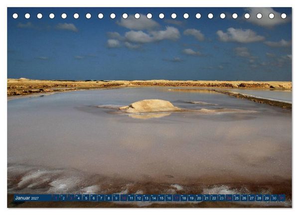 Produktbild: SAL - Kapverdische Insel (Tischkalender 2027 DIN A5 quer), CALVENDO Monatskalender