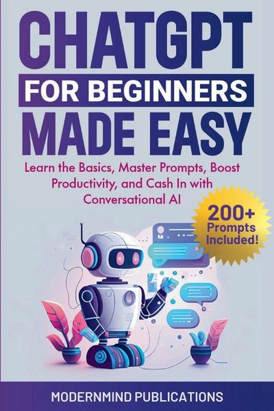 Produktbild: ChatGPT for Beginners Made Easy