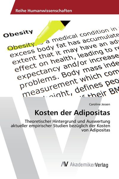 Produktbild: Kosten der Adipositas