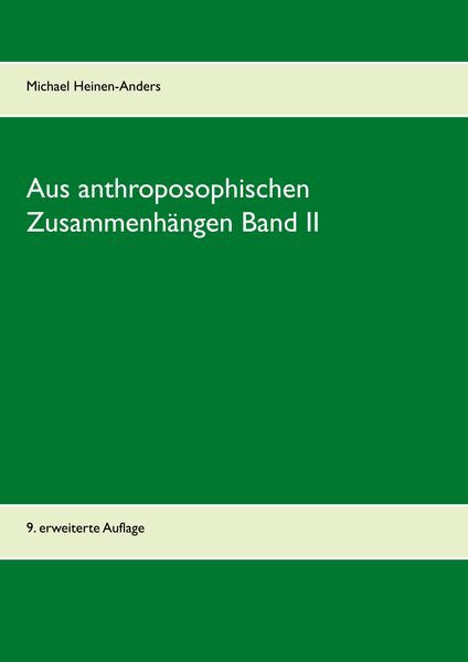 Produktbild: Aus anthroposophischen Zusammenh&auml;ngen Band II