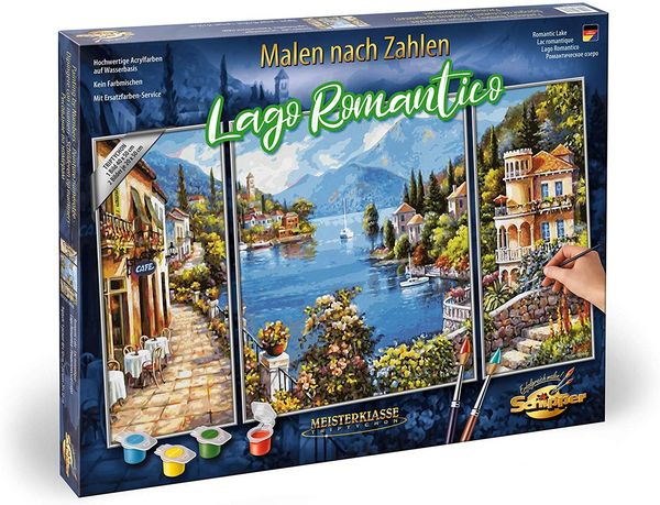 Produktbild: Schipper 609260818 - Malen nach Zahlen, Lago Romantico, 50 x 80 cm