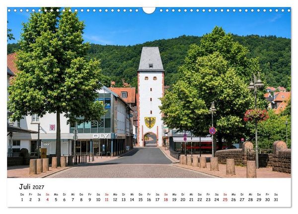 Produktbild: Gelnhausen Meerholz und Hailer (Wandkalender 2027 DIN A3 quer), CALVENDO Monatskalender