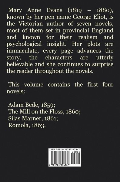 Produktbild: George Eliot's Novels, Volume 1 (Complete and Unabridged)