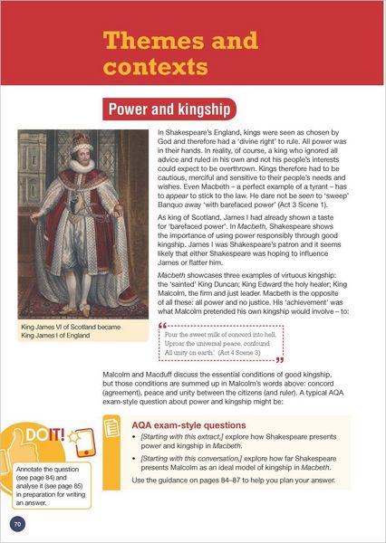 Produktbild: Macbeth AQA English Literature