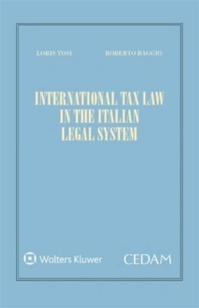 Produktbild: International tax law in the italian legal system