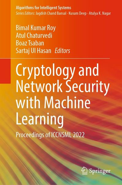 Produktbild: Cryptology and Network Security with Machine Learning