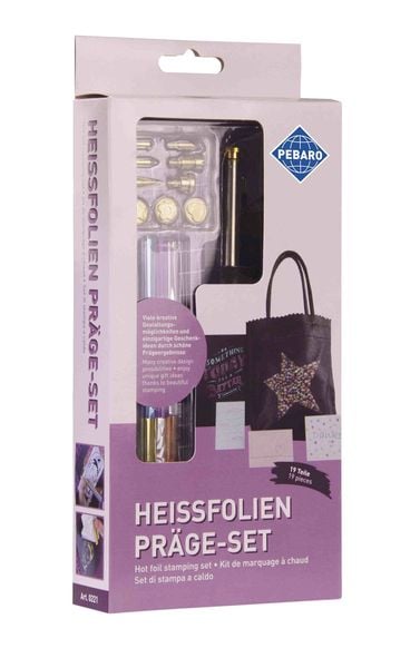 Produktbild: PEBARO 0221 - Heissfolien Pr&auml;ge-Set