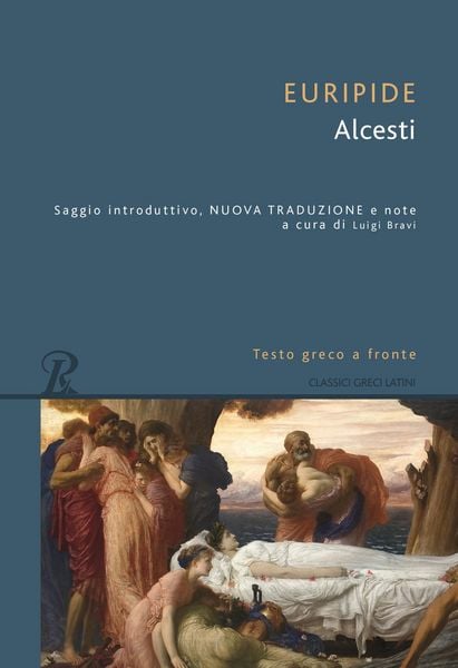 Produktbild: Alcesti. Testo greco a fronte