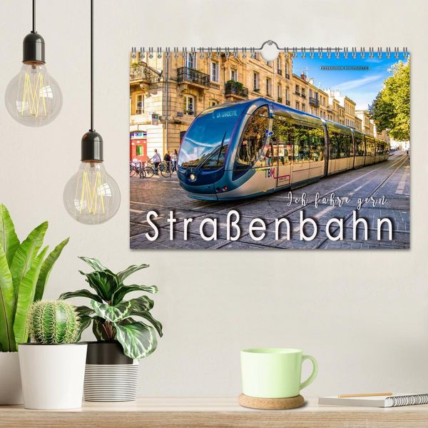 Produktbild: Ich fahre gern Stra&szlig;enbahn (Wandkalender 2026 DIN A4 quer), CALVENDO Monatskalender