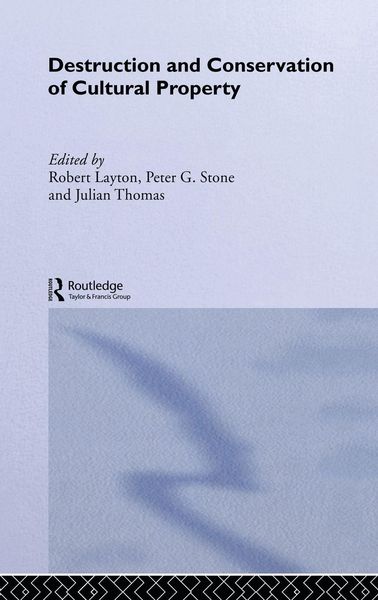 Produktbild: Destruction and Conservation of Cultural Property