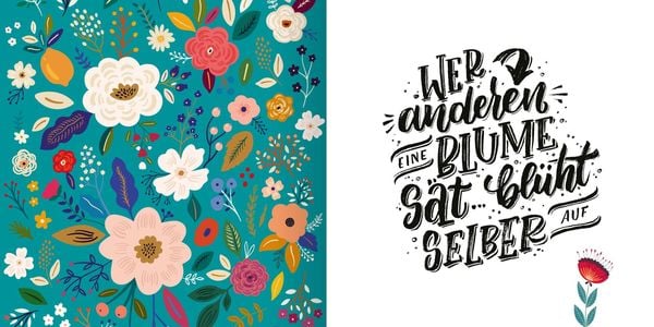 Produktbild: Freundebuch Best Friends Forever (Handlettering)