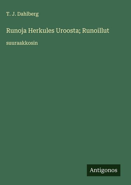 Produktbild: Runoja Herkules Uroosta; Runoillut