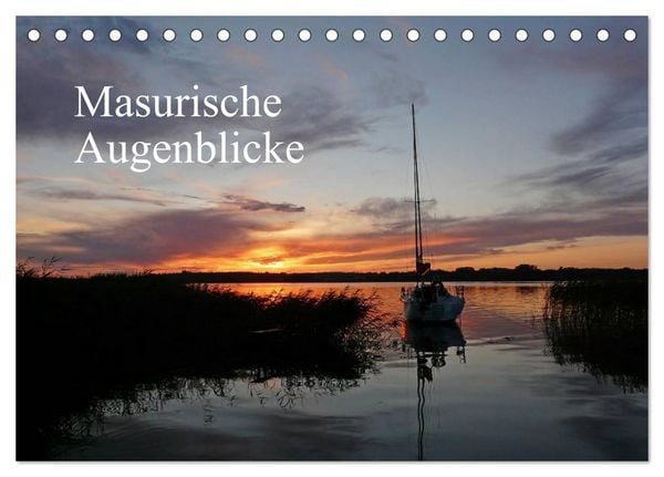 Produktbild: Masurische Augenblicke (Tischkalender 2026 DIN A5 quer), CALVENDO Monatskalender
