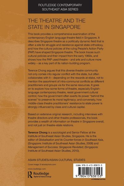 Produktbild: The Theatre and the State in Singapore