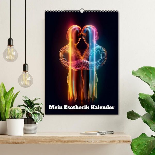 Produktbild: Mein Esoterik Kalender (Wandkalender 2026 DIN A2 hoch), CALVENDO Monatskalender