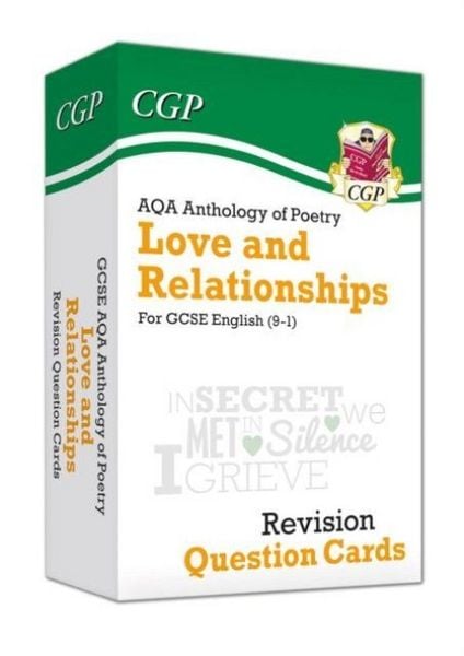 Produktbild: GCSE English: AQA Love & Relationships Poetry Anthology - Revision Question Cards