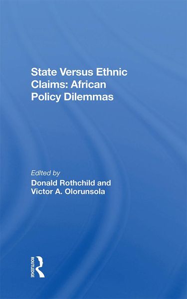 Produktbild: State Versus Ethnic Claims
