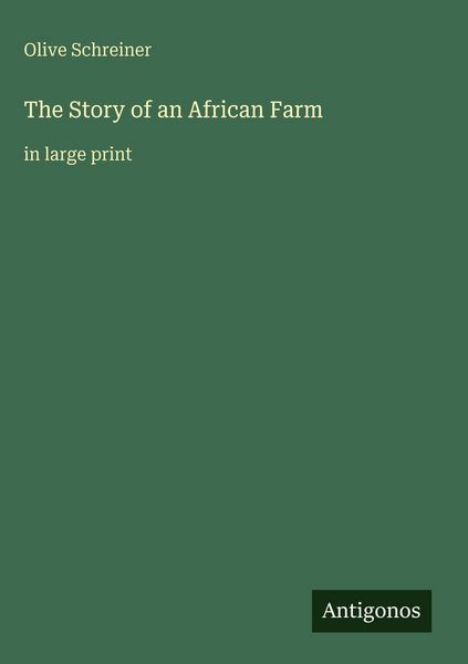 Produktbild: The Story of an African Farm