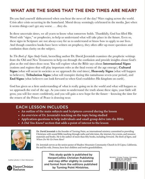 Produktbild: The Book of Signs Bible Study Guide