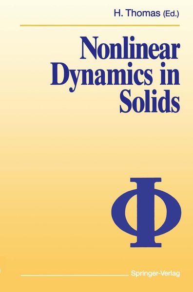 Produktbild: Nonlinear Dynamics in Solids