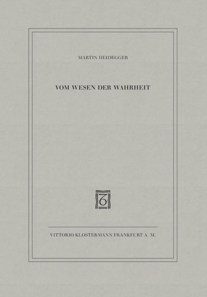 Produktbild: Vom Wesen der Wahrheit