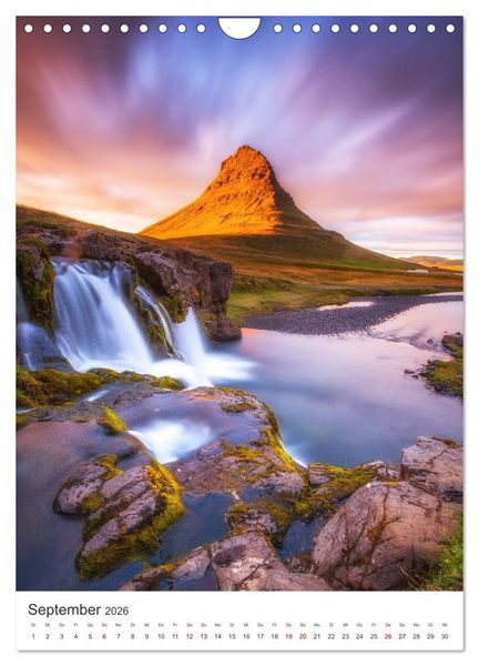 Produktbild: Faszination Island - Eine einmalige Reise. (Wandkalender 2026 DIN A4 hoch), CALVENDO Monatskalender