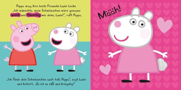 Produktbild: Peppa Pig: Peppa mag… - Ein einzigartiges Fühlbuch
