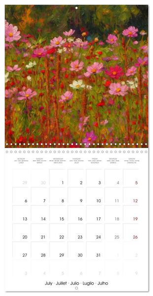 Produktbild: Eurasia Flowers (Wall Calendar 2026 12 &times; 12 Inch) CALVENDO 12 Month Wall Calendar