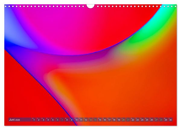 Produktbild: Formen und Farben - Abstrakte Makrofotografie (Wandkalender 2026 DIN A3 quer), CALVENDO Monatskalender