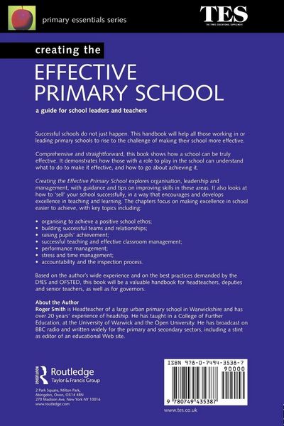 Produktbild: Creating the Effective Primary School
