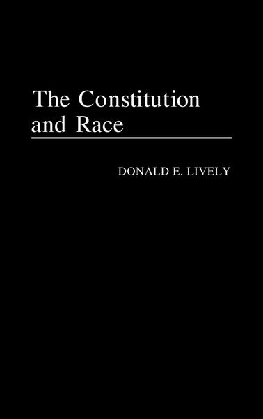 Produktbild: Constitution and Race