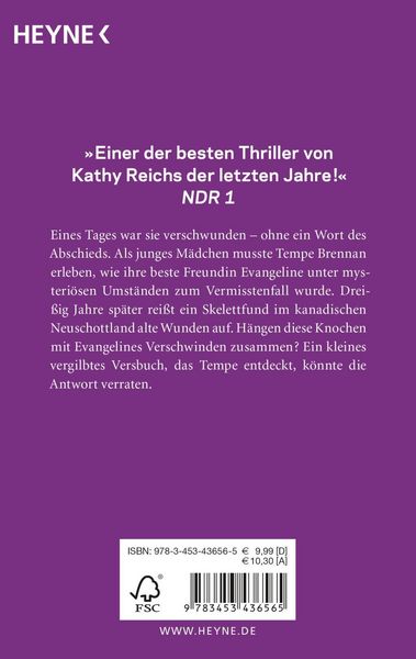 Produktbild: Knochen zu Asche / Tempe Brennan Band 10