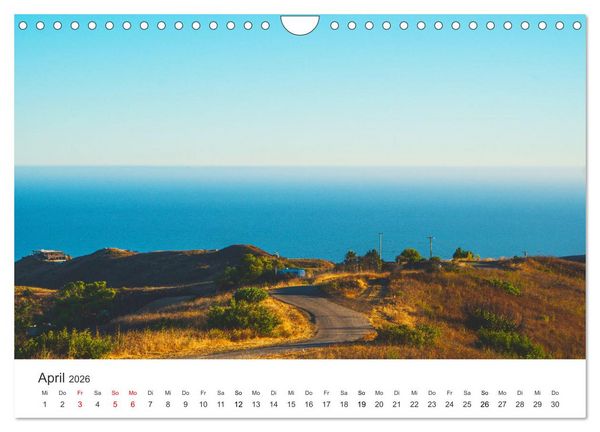Produktbild: Am Strand von Malibu (Wandkalender 2026 DIN A4 quer), CALVENDO Monatskalender