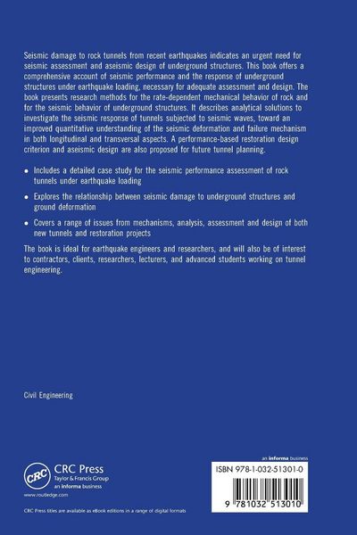 Produktbild: Deformation and Failure Mechanism of Rock Tunnels under Earthquake Loading