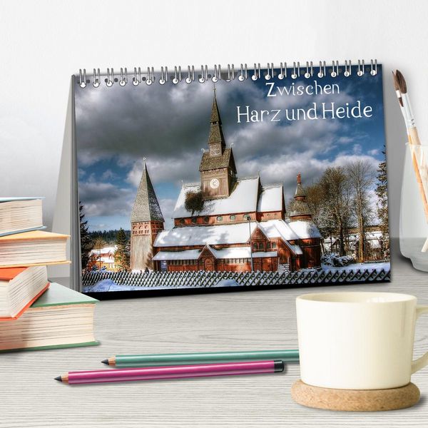 Produktbild: Zwischen Harz und Heide (Tischkalender 2026 DIN A5 quer), CALVENDO Monatskalender