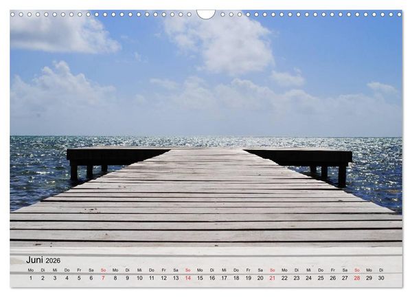 Produktbild: Belize. Karibik-Perle Caye Caulker (Wandkalender 2026 DIN A3 quer), CALVENDO Monatskalender