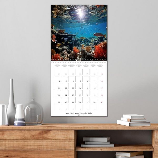 Produktbild: Beside tropical beaches (Wall Calendar 2026 12 &times; 12 Inch) CALVENDO 12 Month Wall Calendar