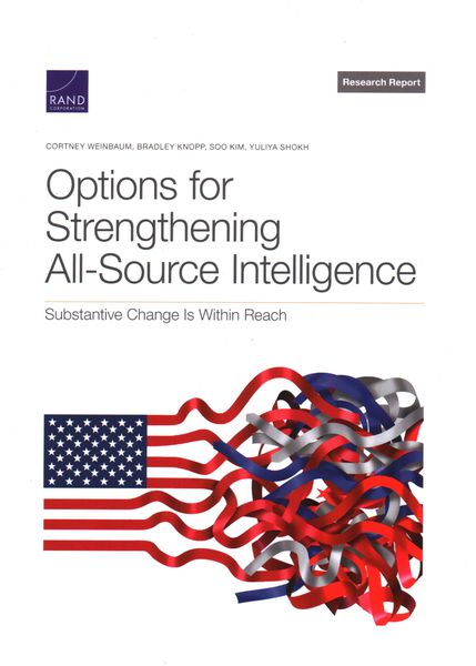 Produktbild: Options for Strengthening All-Source Intelligence