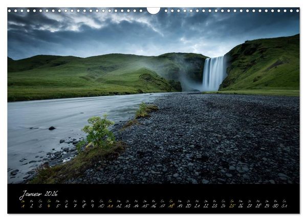 Produktbild: ISLAND - Traumlandschaften (Wandkalender 2026 DIN A3 quer), CALVENDO Monatskalender