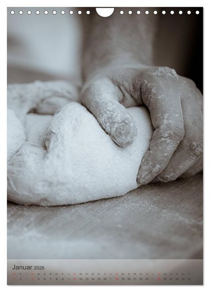Produktbild: Emotionale Momente: Brot und Kaffee Impressionen (Wandkalender 2026 DIN A4 hoch), CALVENDO Monatskalender
