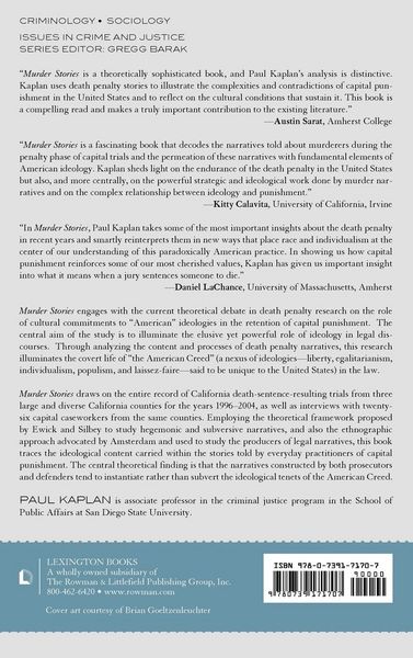 Produktbild: Kaplan, P: Murder Stories