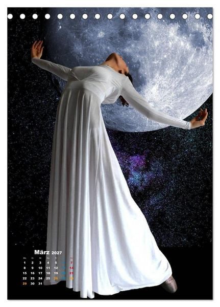 Produktbild: Ballerinen - Anmut, Eleganz und Leichtigkeit (Tischkalender 2027 DIN A5 hoch), CALVENDO Monatskalender
