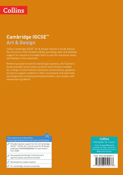 Produktbild: Cambridge IGCSE(TM) Art and Design Teacher's Guide